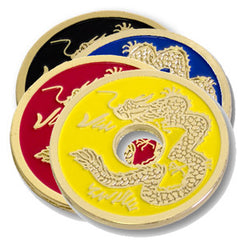 Coloured Chinese Coins