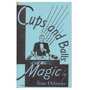 Cups And Balls Book By Tom Osborne
