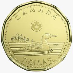 Expanded Canadian Loonie Shell