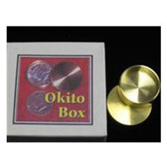 Okito Coin Box, Brass