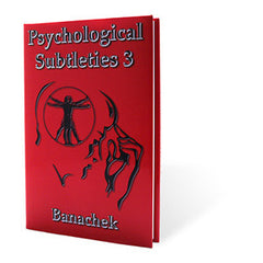 Psychological Subtleties Volume 3 Book By Banachek