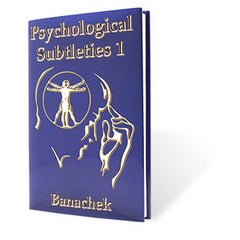 Psychological Subtleties Volume 1 Book By Banachek