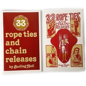 33 Rope Ties and Chain Releases by Burling Hull
