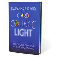 Card College Light Book By Roberto Giobbi