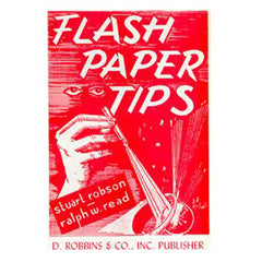 Flash Paper Tips Book By Stuart Robson And Ralph W. Read