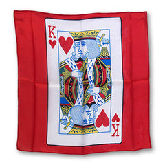 King Of Hearts Multi Coloured Card Silk, 18 Inches