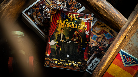 The Magicians Playing Cards, Card Game & Puzzle